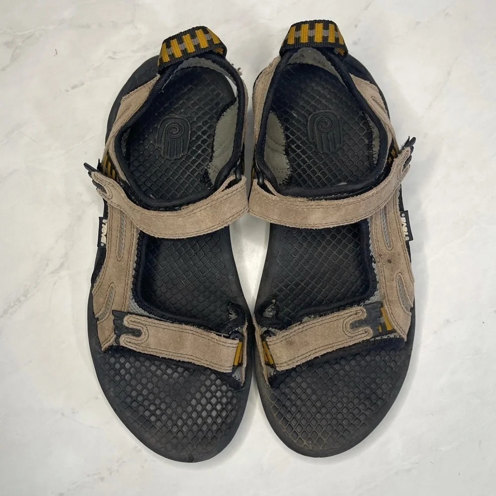 Teva Men’s Tan Spoiler II Trail Hiking Sandals Size 9